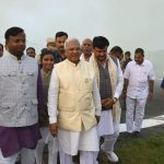 चित्रकूट- राज्यपाल मंगुभाई पटेल दो दिवसीय प्रवास पर  पहुंचे चित्रकूट।