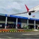 दरभंगा हवाई अड्डे के 912 करोड़ की लागत से प्रस्तावित नए टर्मिनल भवन का शिलान्यास प्रधानमंत्री नरेंद्र मोदी बनारस से ऑनलाइन किए