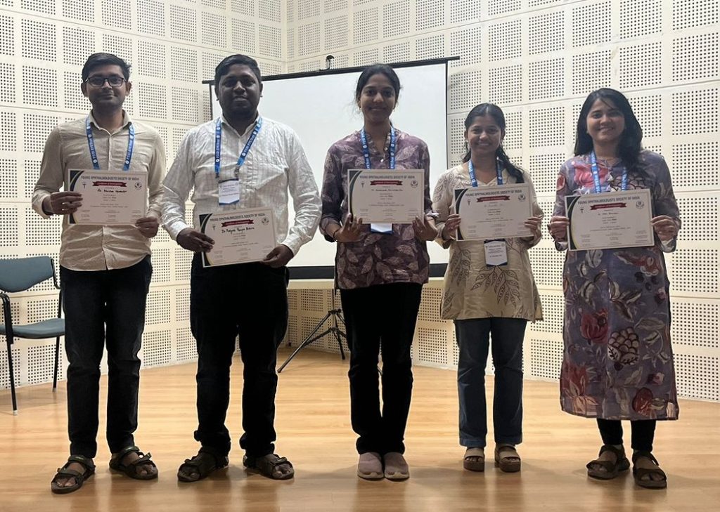 भोपाल- एम्स भोपाल के प्रशिक्षुओं ने “आई शिक्षा मॉड्यूल-2, रेटिना” में हासिल की उल्लेखनीय सफलता