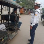 पीलीभीत पुलिस ने  वाहन चेकिंग में 177 वाहनों का चालान करके 2.69 लाख जुर्माना लगाया