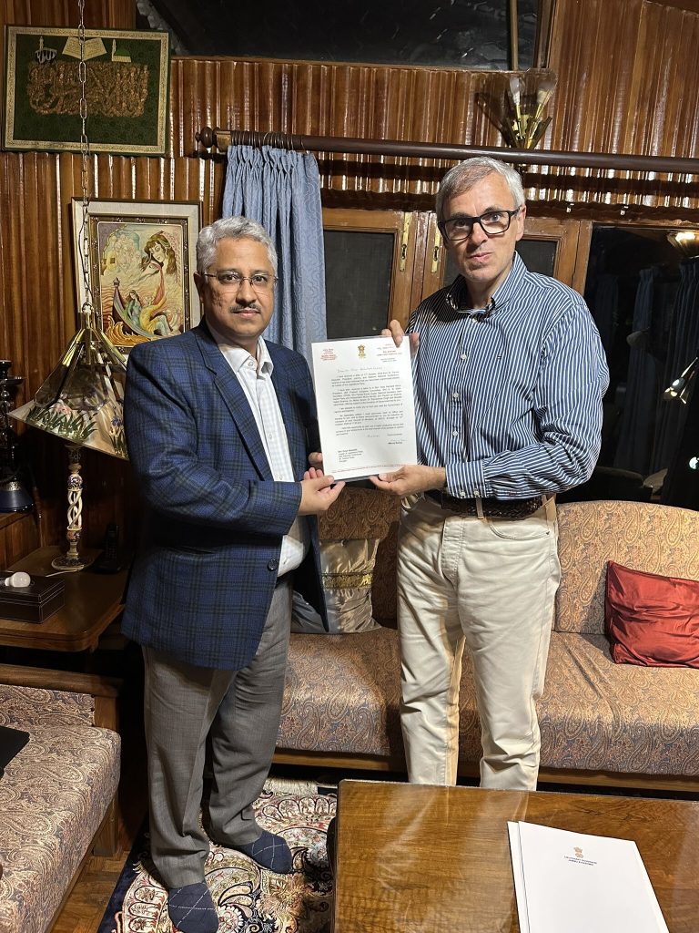 जम्मू-कश्मीर: 16 अक्टूबर को सीएम पद की शपथ लेंगे उमर अब्दुल्ला