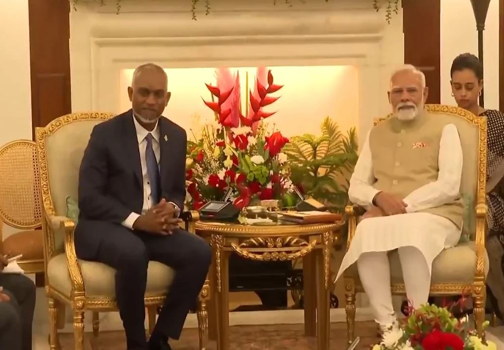 मोदी-मुइज्जू की बैठक से बदलेंगे रिश्ते, भारत की पहली द्विपक्षीय यात्रा पर मालदीव के राष्ट्रपति