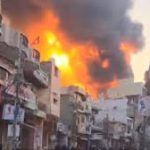 पेंट फैक्ट्री में लगी आग, एक श्रमिक घायल