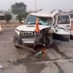 कैमूर-खड़े ट्रक से टकराई स्कॉर्पियो,घटना स्थल पर 3 की मौत