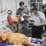 कन्नौज में एक्सप्रेस वे पर हुई सड़क दुर्घटना में एक श्रद्धालु की मौत, 55 घायल