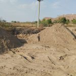 पुलिस ने पकड़ा अवैध बजरी का स्टॉक