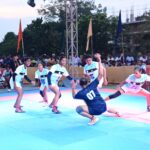 महिला प्रीमियर कबड्डी लीग में खिलाड़ियों ने दिखाए दमखम