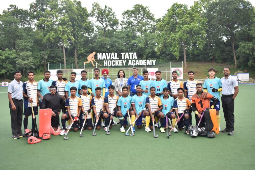 नवल टाटा हॉकी झारखंड सब जूनियर स्टेट हॉकी चैंपियनशिप का भव्य शुभारंभ