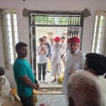 सासंद लुंबाराम ने नवनिर्मित भवन का किया निरीक्षण