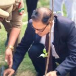 राष्ट्रीय मध्यस्थता अभियान की बैठक के बाद पौधारोपण