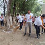 बाराबंकीः ‘एक पेड़ माँ के नाम 2.0’ अभियान, राजभवन टीम की साइकिल रैली कस्तूरबा विद्यालय पहुंची, 200 पौधे लगाए