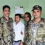 पांच हजार रुपए रिश्वत लेते रोजगार सेवक गिरफ्तार