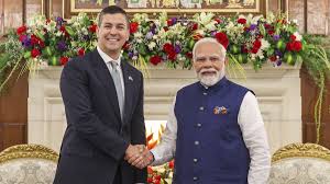 विदेश दौरा: पैराग्वे राष्ट्रपति मर्च्यू (सैंटियागो पेना पालासियोस) भारत दौरे पर