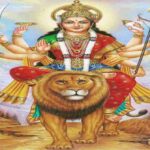 नवरात्रोत्सव 2026 माता दुर्गा पूजा पोस्टर
