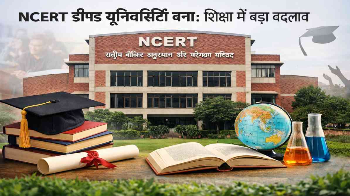 NCERT deemed university education update India