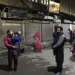 Delhi NCR earthquake tremors people outside buildings