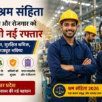 एक आधुनिक फैक्ट्री में काम करते श्रमिक, जो उत्तर प्रदेश में औद्योगिक विकास और रोजगार वृद्धि को दर्शाता है।