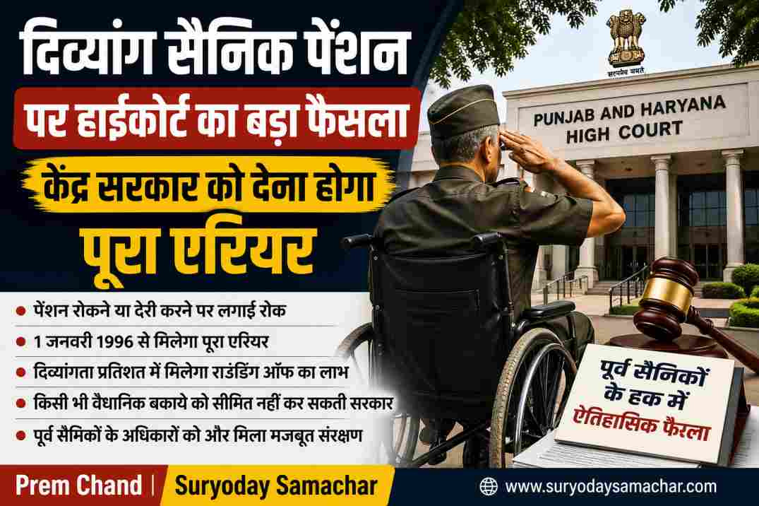 भारतीय सेना के एक पूर्व सैनिक की प्रतीकात्मक तस्वीर, जो अपने पेंशन अधिकार को दर्शाता है। साफ और प्रोफेशनल न्यूज़ स्टाइल इमेज।