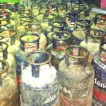 दिल्ली पुलिस द्वारा जब्त किए गए LPG गैस सिलेंडर