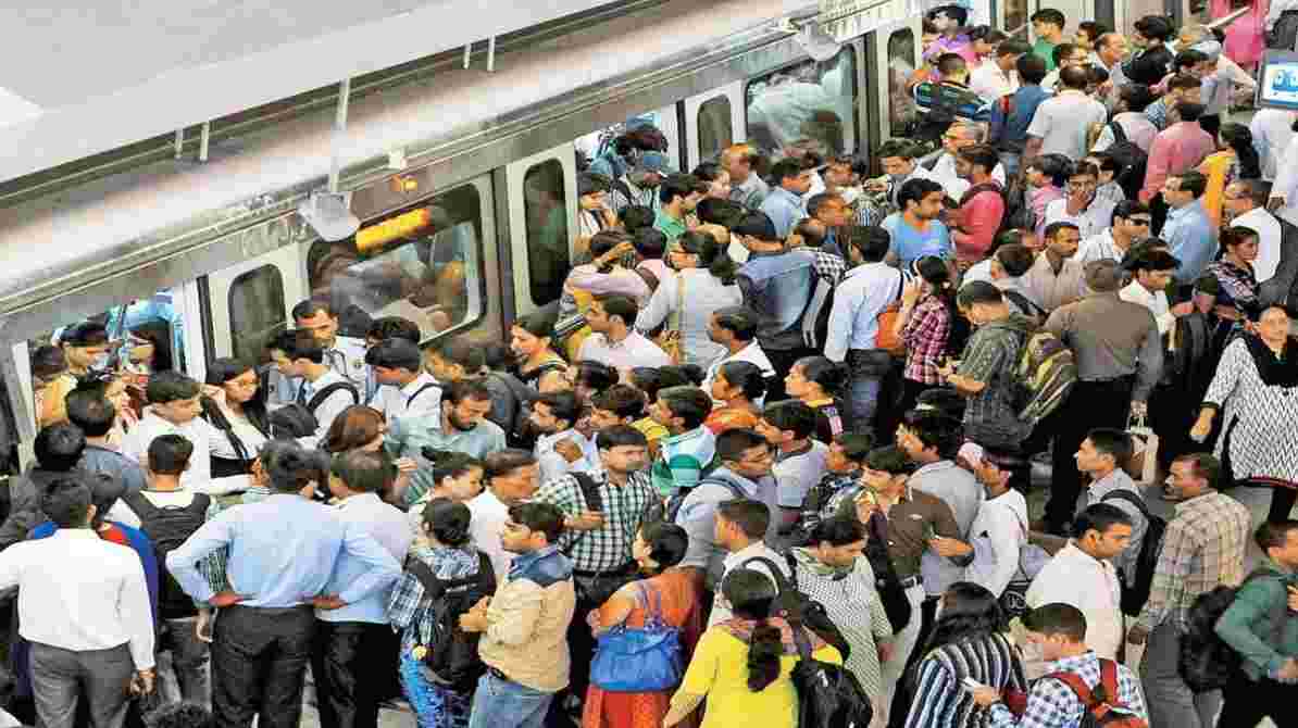 राजीव चौक मेट्रो CJP प्रदर्शन
