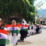 उधमपुर छात्राओं की तिरंगा रैली